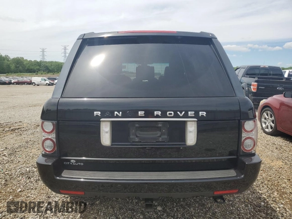 2012 Land Rover Range Rover HSE Lux with VIN SALMF1D43CA381143, listed as a Copart auction lot 53976845 with 114,649 mi miles and Clean title. Bid and sale history available at DreamBid. Image 6.