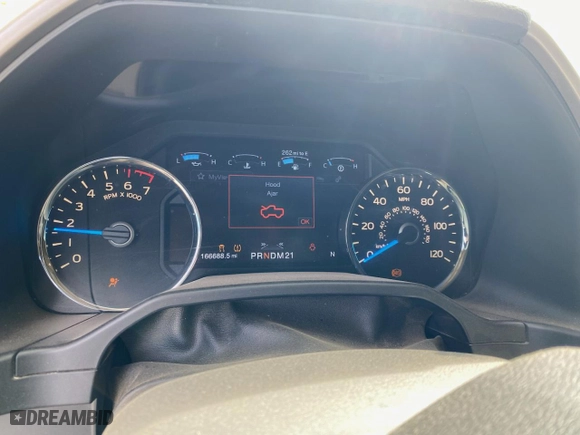 2016 Ford F-150 XLT with VIN 1FTEW1EF2GKD99452, listed as a Copart auction lot 75023994 with 166,688 mi miles and Salvage Title. Bid and sale history available at carsss.com. Image 9.