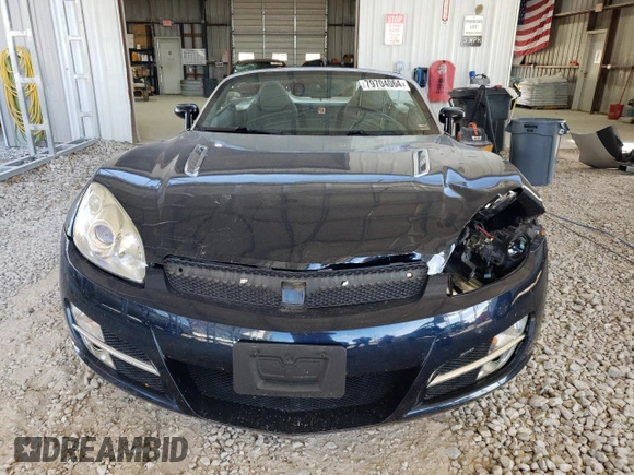 2008 Saturn Sky z VIN 1G8MB35B58Y125607, wystawiony jako Copart lot #79704064 z przebiegiem 62 914 mil mil oraz Szkoda całkowita • Salvage title. Historia ofert i sprzedaży dostępna na DreamBid. Obrazek 5.