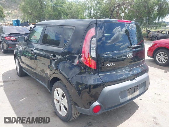 2015 Kia Soul with VIN KNDJN2A25F7230909, listed as a IAAI auction lot 41939532 with 59,288 mi miles. Bid and sale history available at carsss.com. Image 3.