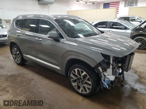 2023 Hyundai Santa Fe Calligraphy with VIN 5NMS5DAL0PH656445, listed as a Copart auction lot 53157305 with 30,373 mi miles and Salvage title. Bid and sale history available at DreamBid. Image 4.