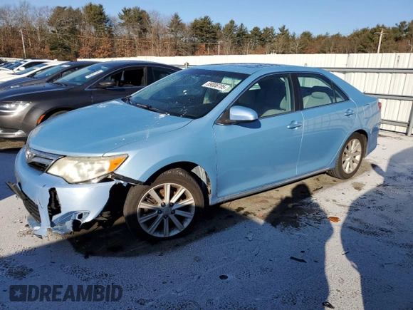 2013 Toyota Camry L with VIN 4T1BF1FKXDU692638, listed as a Copart auction lot 89006705 with 289,046 mi miles and Salvage Title. Bid and sale history available at carsss.com. Image 1.