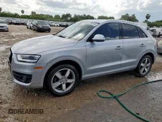 2015 Audi Q3 Premium Plus with VIN WA1EFCFS0FR008385, listed as a Copart auction lot 62588955 with 94,880 mi miles and Clean title. Bid and sale history available at DreamBid. Image 1.
