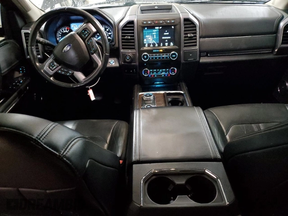 2018 Ford Expedition Platinum with VIN 1FMJU1MT4JEA01512, listed as a Copart auction lot 43739555 with 118,964 mi miles and Salvage Title. Bid and sale history available at carsss.com. Image 8.