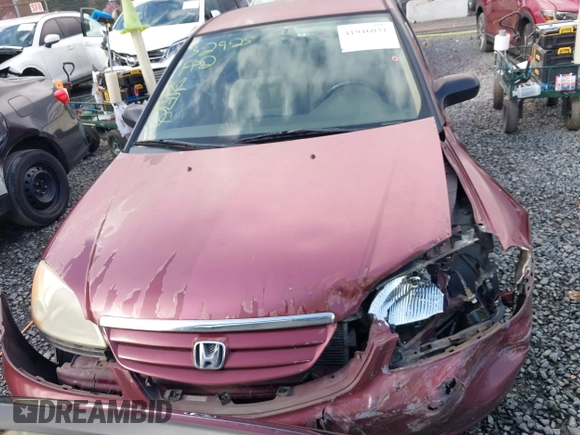 2003 Honda Civic LX with VIN 2HGES16553H558405, listed as a IAAI auction lot 41946031 with 127,145 mi miles. Bid and sale history available at carsss.com. Image 12.