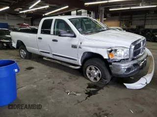 2007 Dodge Ram 2500 SLT with VIN 3D7KS28A67G834491, listed as a Copart auction lot 45046815 with 98,820 mi miles and Salvage Title. Bid and sale history available at carsss.com. Image 4.