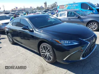 2023 Lexus ES with VIN 58ADA1C19PU028119, listed as a IAAI auction lot 41361461 with 48,379 mi miles. Bid and sale history available at carsss.com. Image 1.