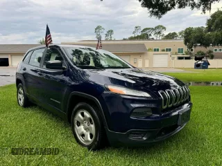 2015 Jeep Cherokee Sport with VIN 1C4PJLAB8FW632067, listed as a Copart auction lot 63940525 with 119,064 mi miles and Clean title. Bid and sale history available at DreamBid. Image 1.