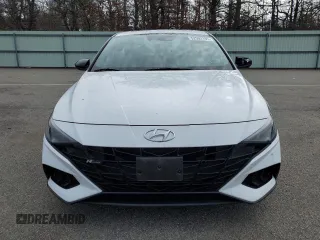 2023 Hyundai Elantra N Line z VIN KMHLR4AF2PU400167, wystawiony jako Copart lot #52502195 z przebiegiem 35 397 mil mil oraz Szkoda całkowita • Salvage title. Historia ofert i sprzedaży dostępna na DreamBid. Obrazek 5.