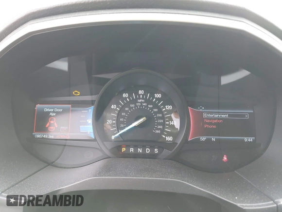 2018 Ford Edge SEL with VIN 2FMPK4J97JBB09936, listed as a IAAI auction lot 41825385 with 90,749 mi miles. Bid and sale history available at carsss.com. Image 7.