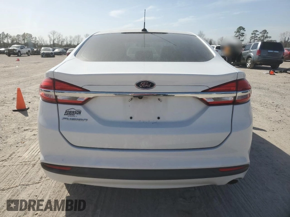 2017 Ford Fusion S with VIN 3FA6P0G71HR244394, listed as a Copart auction lot 48334305 with 70,982 mi miles and Clean Title. Bid and sale history available at carsss.com. Image 6.