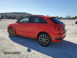 2017 Audi Q3 Prestige with VIN WA1GCCFSXHR006843, listed as a Copart auction lot 45033673 with 0 mi miles. Bid and sale history available at carsss.com. Image 2.
