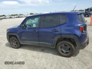2017 Jeep Renegade Sport с VIN ZACCJBAB2HPG21509, выставлен на аукционе Copart как лот 53107375 с пробегом 54 565 миль миль и Списание • Salvage title. История ставок и продаж доступна на DreamBid. Изображение 2.