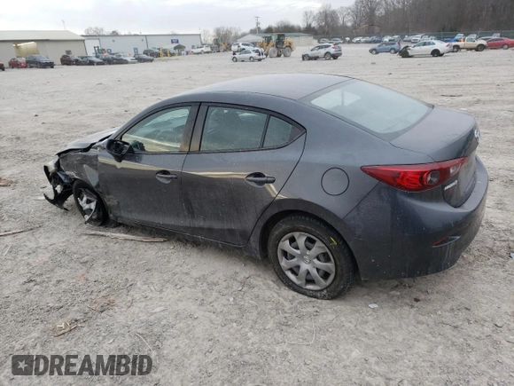 2014 Mazda 3 i SV with VIN JM1BM1T76E1169811, listed as a Copart auction lot 89407985 with 62,719 mi miles and Salvage Title. Bid and sale history available at DreamBid. Image 2.