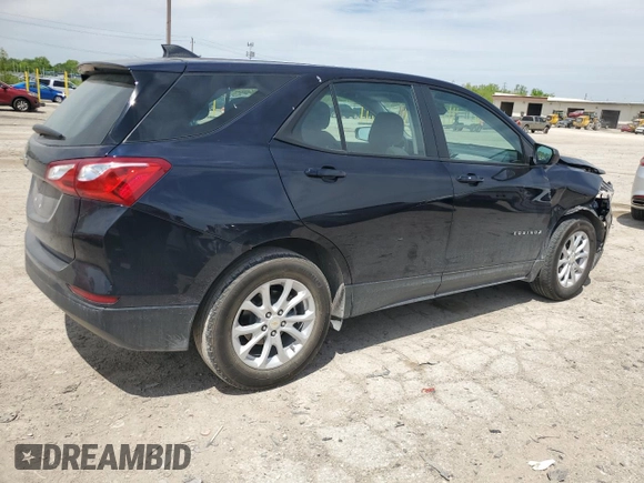 2021 Chevrolet Equinox LS z VIN 3GNAXHEV6MS128087, wystawiony jako Copart lot #55735225 z przebiegiem 24 368 mil mil oraz Szkoda całkowita • Salvage title. Historia ofert i sprzedaży dostępna na DreamBid. Obrazek 3.
