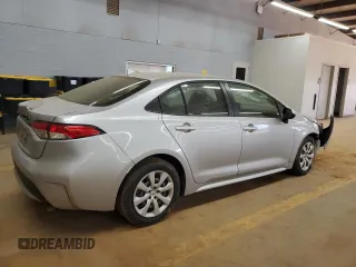 2022 Toyota Corolla LE with VIN JTDEPMAE6NJ204273, listed as a Copart auction lot 46590455 with 70,088 mi miles and Salvage Title. Bid and sale history available at DreamBid. Image 3.