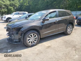 2017 Acura RDX Technology with VIN 5J8TB3H58HL015401, listed as a Copart auction lot 61756945 with 33,177 mi miles and Salvage title. Bid and sale history available at DreamBid. Image 1.
