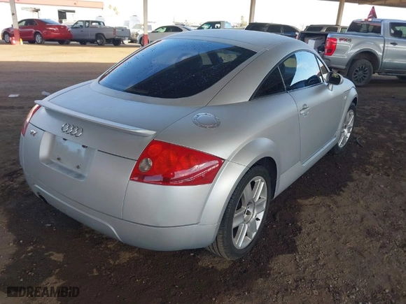 2004 Audi TT with VIN TRUSC28N341019675, listed as a IAAI auction lot 41445816 with 227,037 mi miles. Bid and sale history available at carsss.com. Image 4.