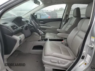 2013 Honda CR-V EX-L z VIN 2HKRM4H76DH634037, wystawiony jako Copart lot #57985265 z przebiegiem 80 399 mil mil oraz Szkody całkowita. Historia ofert i sprzedaży dostępna na DreamBid. Obrazek 7.