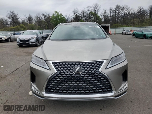 2022 Lexus RX 350 z VIN 2T2JZMDA6NC320873, wystawiony jako Copart lot #56297795 z przebiegiem 22 001 mil mil oraz Szkoda całkowita • Salvage title. Historia ofert i sprzedaży dostępna na DreamBid. Obrazek 5.