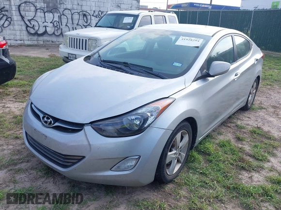 2013 Hyundai Elantra Limited with VIN 5NPDH4AE0DH444970, listed as a IAAI auction lot 41928294 with 163,635 mi miles and . Bid and sale history available at DreamBid. Image 2.