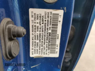 2013 Honda Civic LX z VIN 19XFB2F58DE073892, wystawiony jako Copart lot #59929815 z przebiegiem 166 562 mil mil oraz Szkoda całkowita • Salvage title. Historia ofert i sprzedaży dostępna na DreamBid. Obrazek 12.