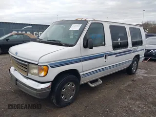 1996 Ford Econoline Cargo with VIN 1FDEE14N7THA03059, listed as a IAAI auction lot 41217045 with 139,435 mi miles and . Bid and sale history available at DreamBid. Image 2.