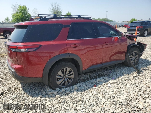 2022 Nissan Pathfinder SV с VIN 5N1DR3BC3NC244940, выставлен на аукционе Copart как лот 59892875 с пробегом 52 910 миль миль и На запчасти • Non repairable. История ставок и продаж доступна на DreamBid. Изображение 3.
