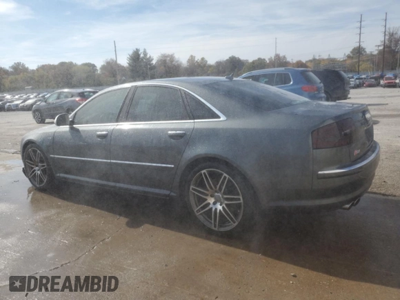 2008 Audi S8 z VIN WAUPN94E28N003150, wystawiony jako Copart lot #78130114 z przebiegiem 126 063 mil mil oraz Szkoda całkowita • Salvage title. Historia ofert i sprzedaży dostępna na DreamBid. Obrazek 2.