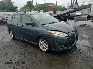 2012 Mazda 5 Grand Touring with VIN JM1CW2DLXC0121134, listed as a Copart auction lot 56539825 with 130,962 mi miles and Salvage title. Bid and sale history available at DreamBid. Image 13.