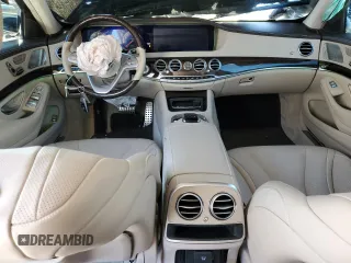2020 Mercedes-Benz S-Class S 450 with VIN W1KUG6EB8LA559889, listed as a Copart auction lot 87282954 with 36,057 mi miles and Salvage Title. Bid and sale history available at carsss.com. Image 8.