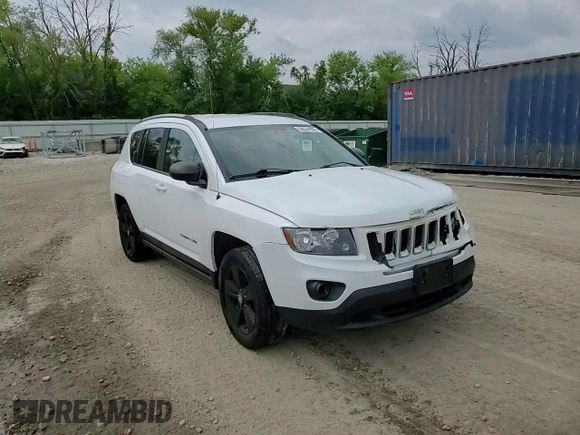 2016 Jeep Compass Sport with VIN 1C4NJDBB1GD571668, listed as a Copart auction lot 59534905 with 161,741 mi miles and Clean title. Bid and sale history available at DreamBid. Image 14.