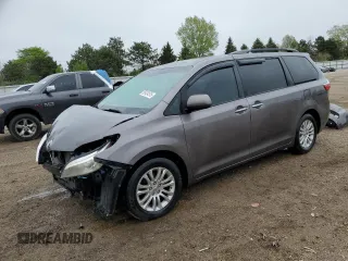 2015 Toyota Sienna XLE с VIN 5TDYK3DC9FS552119, выставлен на аукционе Copart как лот 55424515 с пробегом 108 307 миль миль и Списание • Salvage title. История ставок и продаж доступна на DreamBid. Изображение 1.