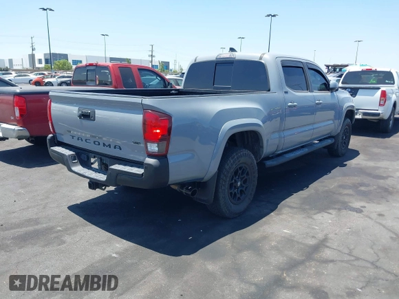 2020 Toyota Tacoma SR5 with VIN 3TMBZ5DN7LM025500, listed as a IAAI auction lot 42651731 with 54,879 mi miles and . Bid and sale history available at DreamBid. Image 4.