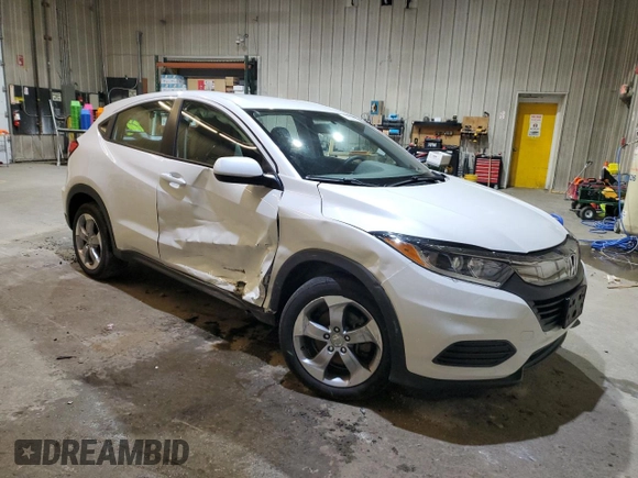 2022 Honda HR-V LX with VIN 3CZRU6H34NM732983, listed as a Copart auction lot 86508544 with 29,988 mi miles and Salvage Title. Bid and sale history available at carsss.com. Image 4.