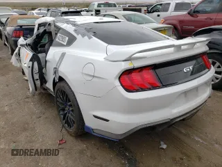 2020 Ford Mustang GT with VIN 1FA6P8CF5L5133791, listed as a Copart auction lot 40229052 with Not Provided miles and Salvage Title. Bid and sale history available at DreamBid. Image 3.