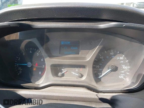 2019 Ford Transit with VIN 1FTYR3XM3KKB79919, listed as a IAAI auction lot 41882092 with 104,494 mi miles and . Bid and sale history available at DreamBid. Image 7.