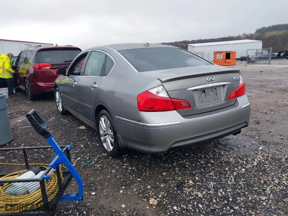 2008 Infiniti M35 with VIN JNKAY01F98M652053, listed as a IAAI auction lot 41466127 with 173,550 mi miles. Bid and sale history available at carsss.com. Image 3.