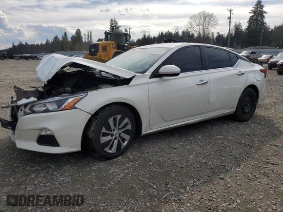2019 Nissan Altima S with VIN 1N4BL4BV3KC229005, listed as a Copart auction lot 50918175 with 111,924 mi miles and Salvage Title. Bid and sale history available at DreamBid. Image 1.