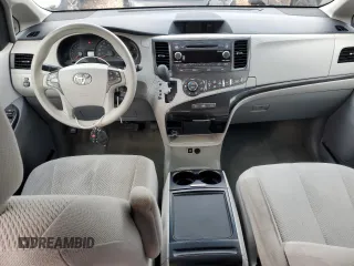 2014 Toyota Sienna LE with VIN 5TDJK3DC5ES075494, listed as a Copart auction lot 50102035 with 151,375 mi miles and Salvage Title. Bid and sale history available at DreamBid. Image 8.