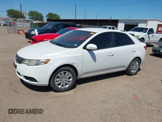 2012 Kia Forte EX with VIN KNAFU4A2XC5489243, listed as a IAAI auction lot 41959381 with 192,071 mi miles. Bid and sale history available at carsss.com. Image 2.