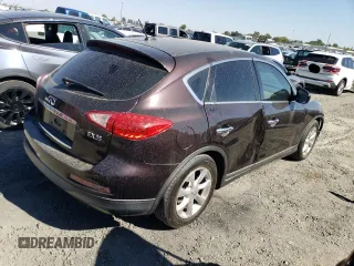 2010 Infiniti EX Journey with VIN JN1AJ0HR5AM753475, listed as a Copart auction lot 68758514 with 212,796 mi miles and Salvage Title. Bid and sale history available at DreamBid. Image 3.