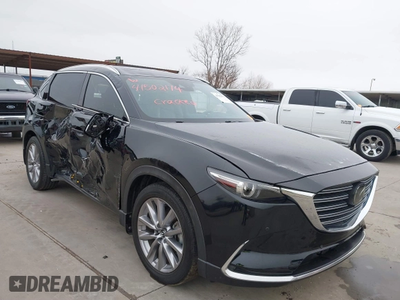 2021 Mazda CX-9 Carbon Edition with VIN JM3TCADY8M0529591, listed as a IAAI auction lot 41502174 with 78,630 mi miles. Bid and sale history available at carsss.com. Image 6.