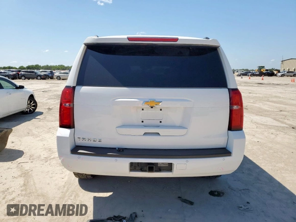 2020 Chevrolet Tahoe LT with VIN 1GNSCBKC6LR191286, listed as a Copart auction lot 61554275 with 71,751 mi miles and Salvage title. Bid and sale history available at DreamBid. Image 6.