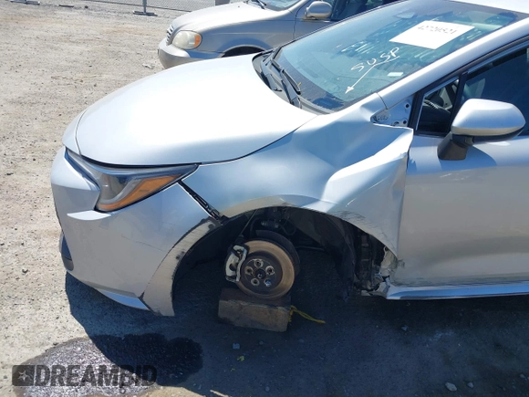 2024 Toyota Corolla LE with VIN 5YFB4MDE5RP142423, listed as a IAAI auction lot 42720521 with 25,169 mi miles and . Bid and sale history available at DreamBid. Image 6.