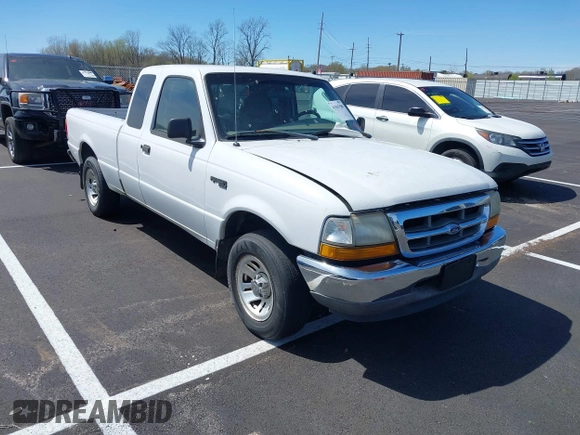 1999 Ford Ranger XLT with VIN 1FTYR14X9XTA21833, listed as a IAAI auction lot 41843580 with 225,372 mi miles and . Bid and sale history available at DreamBid. Image 1.