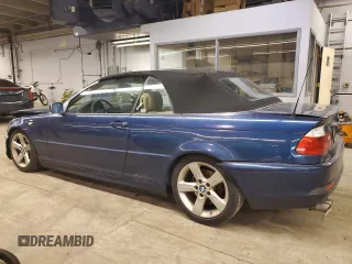 2005 BMW 3 Series 325Ci with VIN WBABW33465PL37310, listed as a Copart auction lot 49470975 with 155,995 mi miles and Salvage title. Bid and sale history available at DreamBid. Image 2.