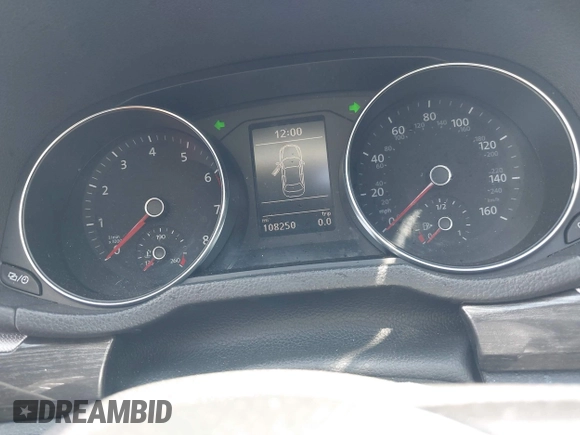 2016 Volkswagen Passat SE with VIN 1VWBS7A35GC036910, listed as a IAAI auction lot 41987411 with 108,250 mi miles and . Bid and sale history available at DreamBid. Image 7.