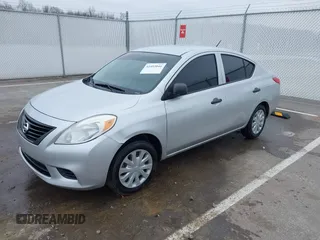 2014 Nissan Versa SV with VIN 3N1CN7APXEL860715, listed as a IAAI auction lot 41492046 with 95,758 mi miles and . Bid and sale history available at DreamBid. Image 19.