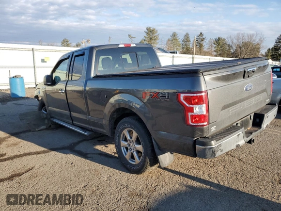 2018 Ford F-150 XL with VIN 1FTFX1EG1JKG09296, listed as a Copart auction lot 46672645 with Not Provided miles and Salvage Title. Bid and sale history available at carsss.com. Image 2.